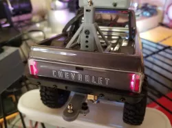 Axial SCX24 C10 Trailer Hitch with Rear Lights