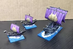 Bases for Mantic's Armada fantasy naval game