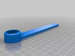 Bed leveling wrench for anycubic chiron