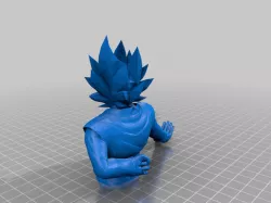 Black Goku (split in two pieces)