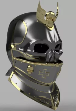 Black Guard Head Warhammer