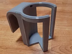  Bottle/mug holder for orthopedic bed