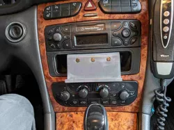 car radio DIN1 shaft mobile phone holder