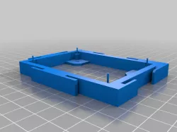 Chainable 5x7 PCB holder (50mm x 70mm).
