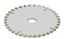 Circular carbide cutter