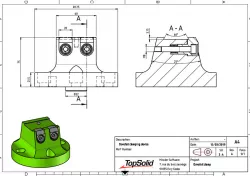 CNC 5 Axis Dovetail Fixture