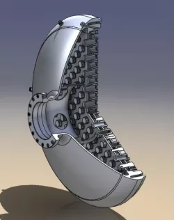 Combustion chamber of liquid rocket engine
