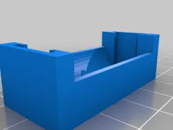CR123A Battery Holder for AA spring contacts