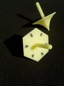 D6 Spinning Top Dice