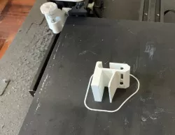 Desk Cable Guide (Ikea Glass Desk)