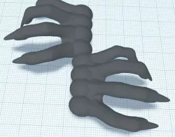 Devil Hands Book Mark 