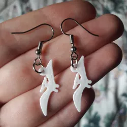 Dinosaur pendant / necklace charm / earrings