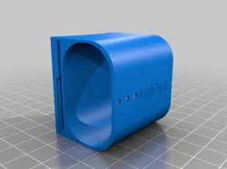 DJI FPV Goggles V2 Battery Holder By Mads Tech - TPU (without cable holder)
