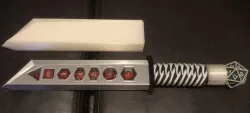 DnD Dice Sword Altered