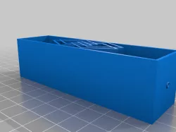 Double Chevron Pen Blank Mold