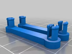 Drawbar for Lego trains