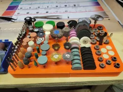Dremel Tool tray in 2 parts