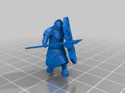 Dwarf Warden Miniature