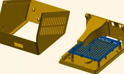 Ender 3 External Electronics Case V2 - Creality mainboard