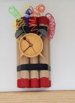Fake Bomb Clock