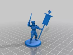Female Guardsman Commisar (Penal Legion) 