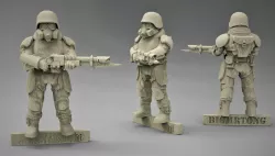 Feudal Guard Contamination Mini - 28mm Scale Miniature