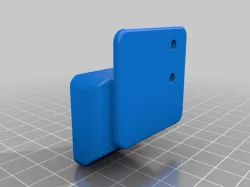 Filament sensor support for use with BMG Clone extruder on Aquila X2