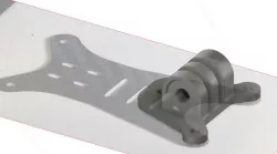 Floss 3 GoPro Hero Mounting Base