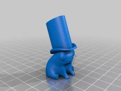 Fred The Frog but he has a very fancy dinner party at 8:00
