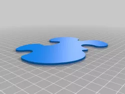 Ghost flame airbrushing template