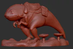 Guar with saddle