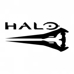 Halo Logo wall art