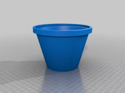Happy Pot Planter With Glasses