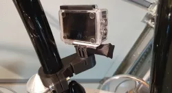 Harley Davidson Action Cam Mount / Halterung - 1" 1.25" Lenker Handlebar (GoPro, ApexCam, Akaso, DJI, etc.)