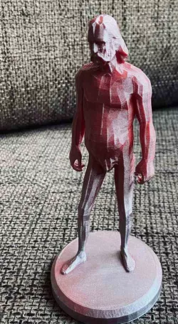 Harry / Harrier du Bois (Disco Elysium) statue with base (7in/18cm)