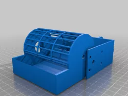 huina excavator flip screen