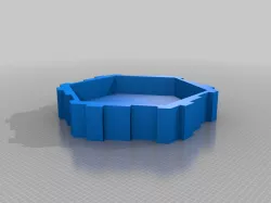 Inverted Hex Tile for Water