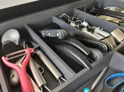 Kitchen drawer insert - knife block