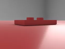 LEGO Plate - 2X3 with 2 Knobs
