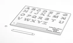 Letter Practice Board