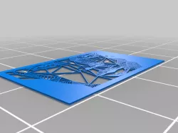 low poly face