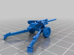 M5 Antitank Gun in 1:100