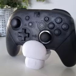 Mario Mushroom Switch Pro Controller Holder