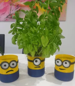 Minions Self watering planter