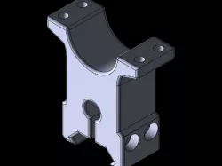 montáž 25,4 rail 22mm