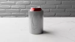 Mudhorn Logo Can Koozie