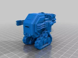 Necromunda 40k fire fighter-crowd supression vehicle