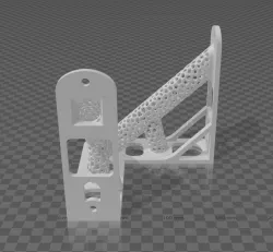 Organic Shelf Corner Bracket
