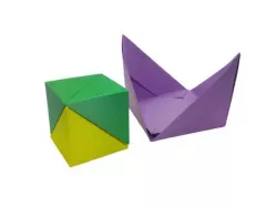 Origami Snapper, Model, Extension, Triangular Bipyramid