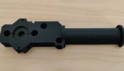 Prusa Mini Z top bracket with integrated Filament Spool Holder